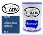 Preview: BMW, Biarritz Blue Metallic, 363: 500ml Lackdose, von ATW Autoteile West.